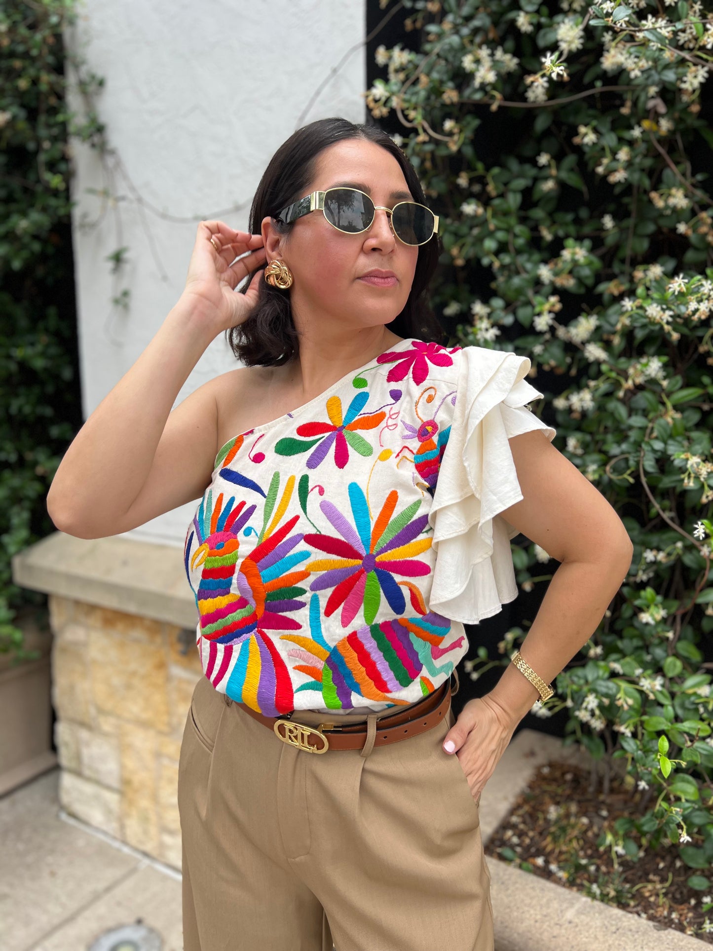 PRE ORDER Diagonal blouse otomi