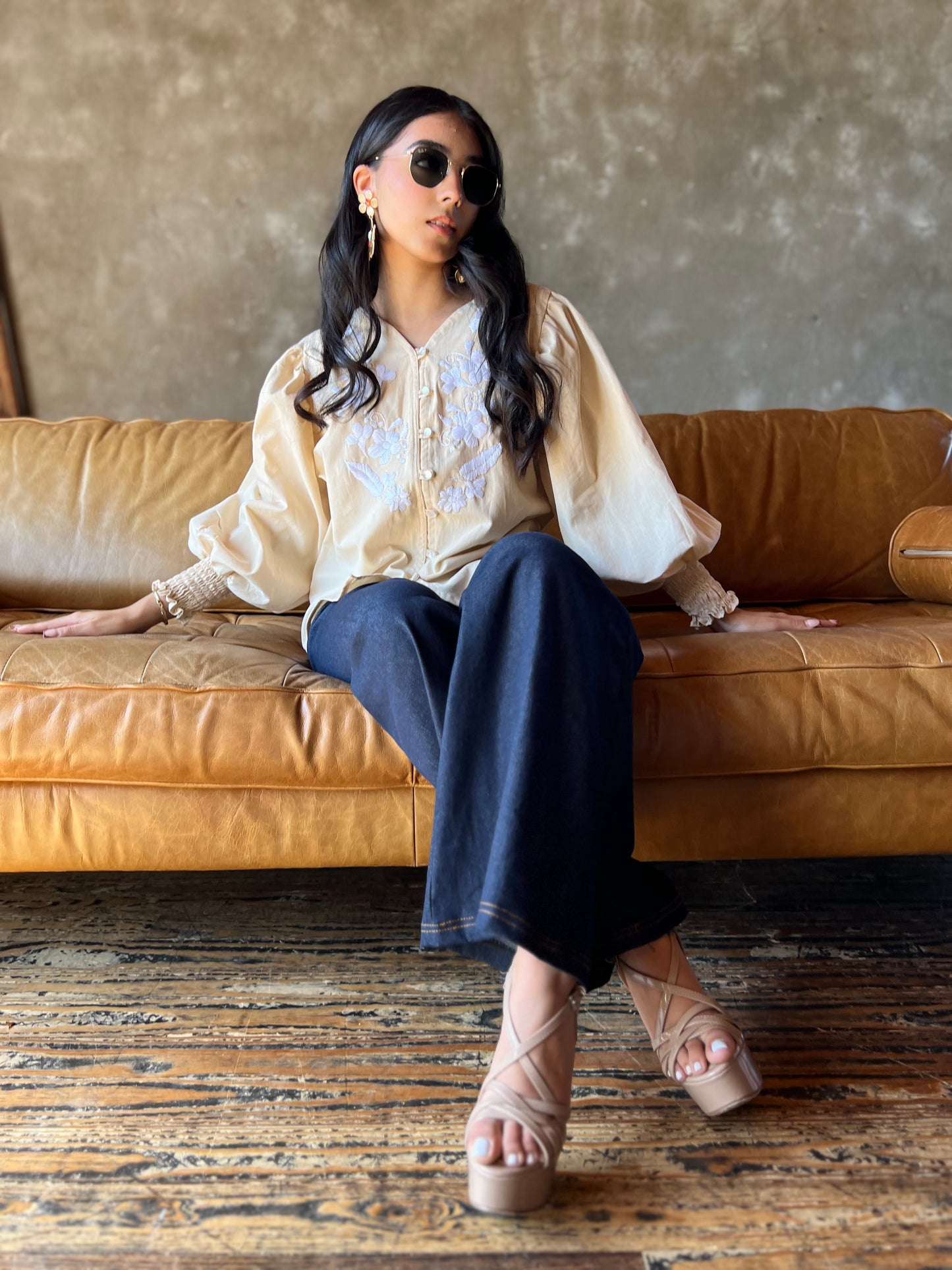 Tehuacan blouse preorder