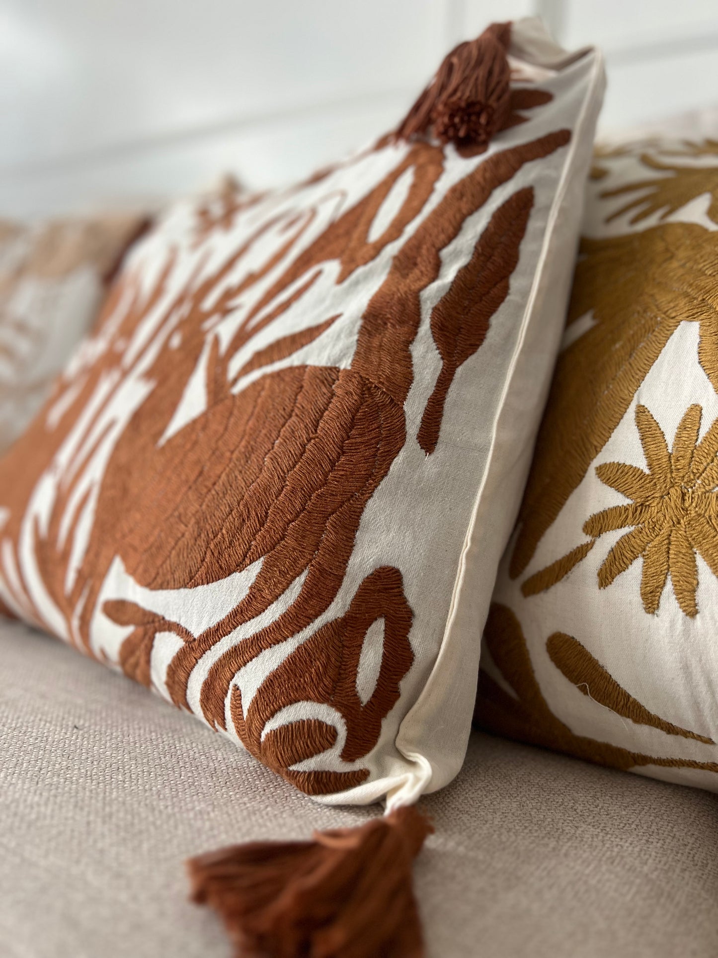 Tenango pillowcase