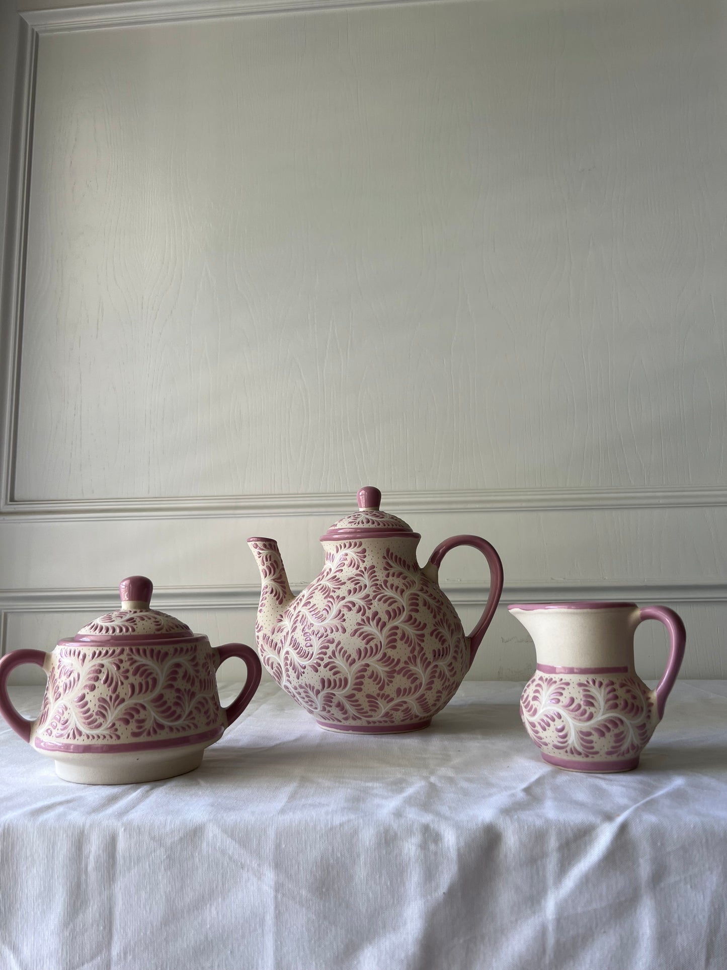 Handmade teapot ceramic