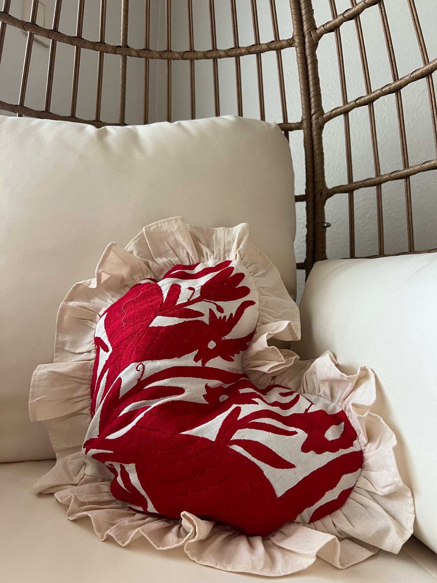 Heart pillow