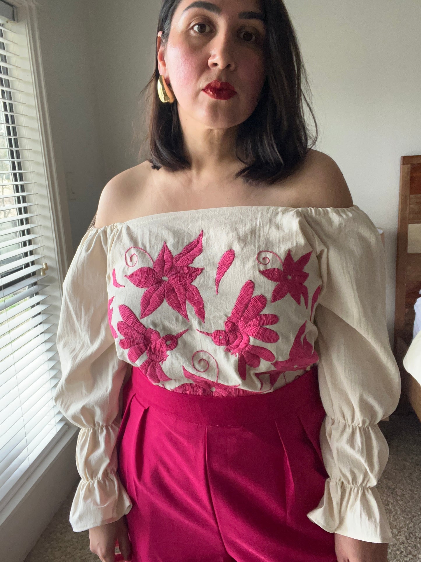 San Valentin Otomi Blouse