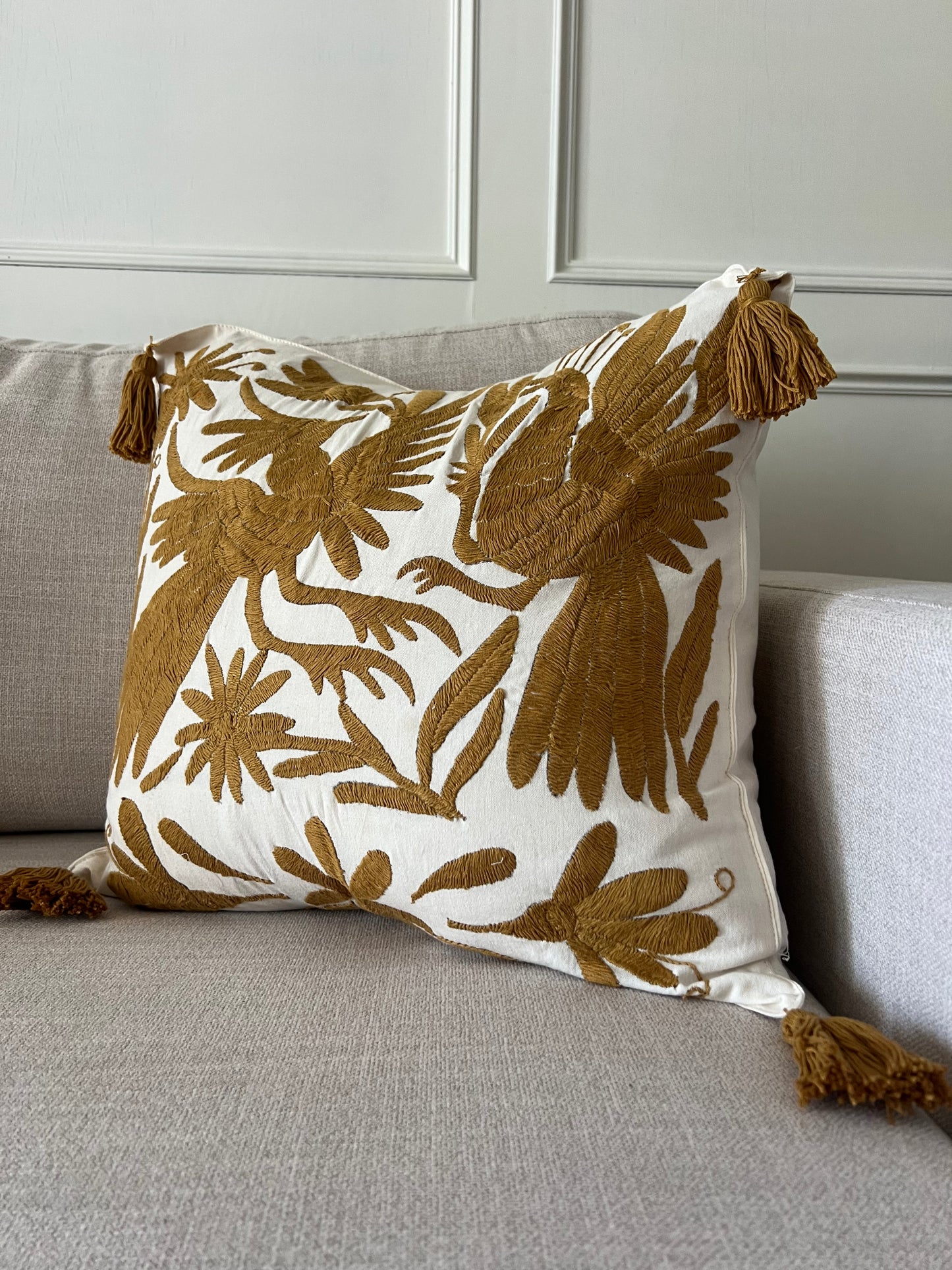 Tenango pillowcase