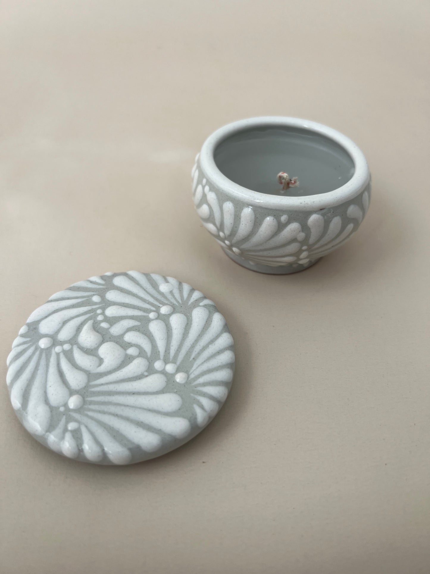 Talavera Candle