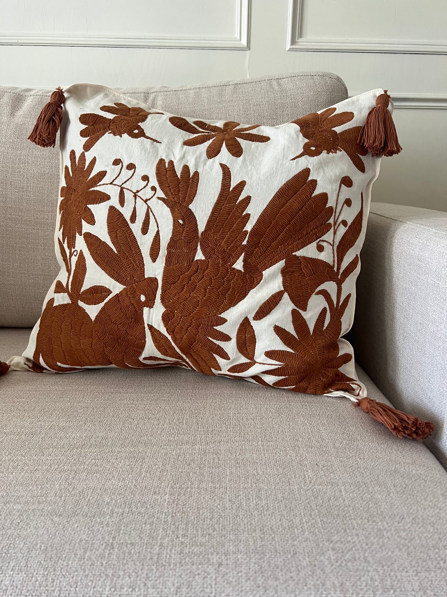 Tenango pillowcase