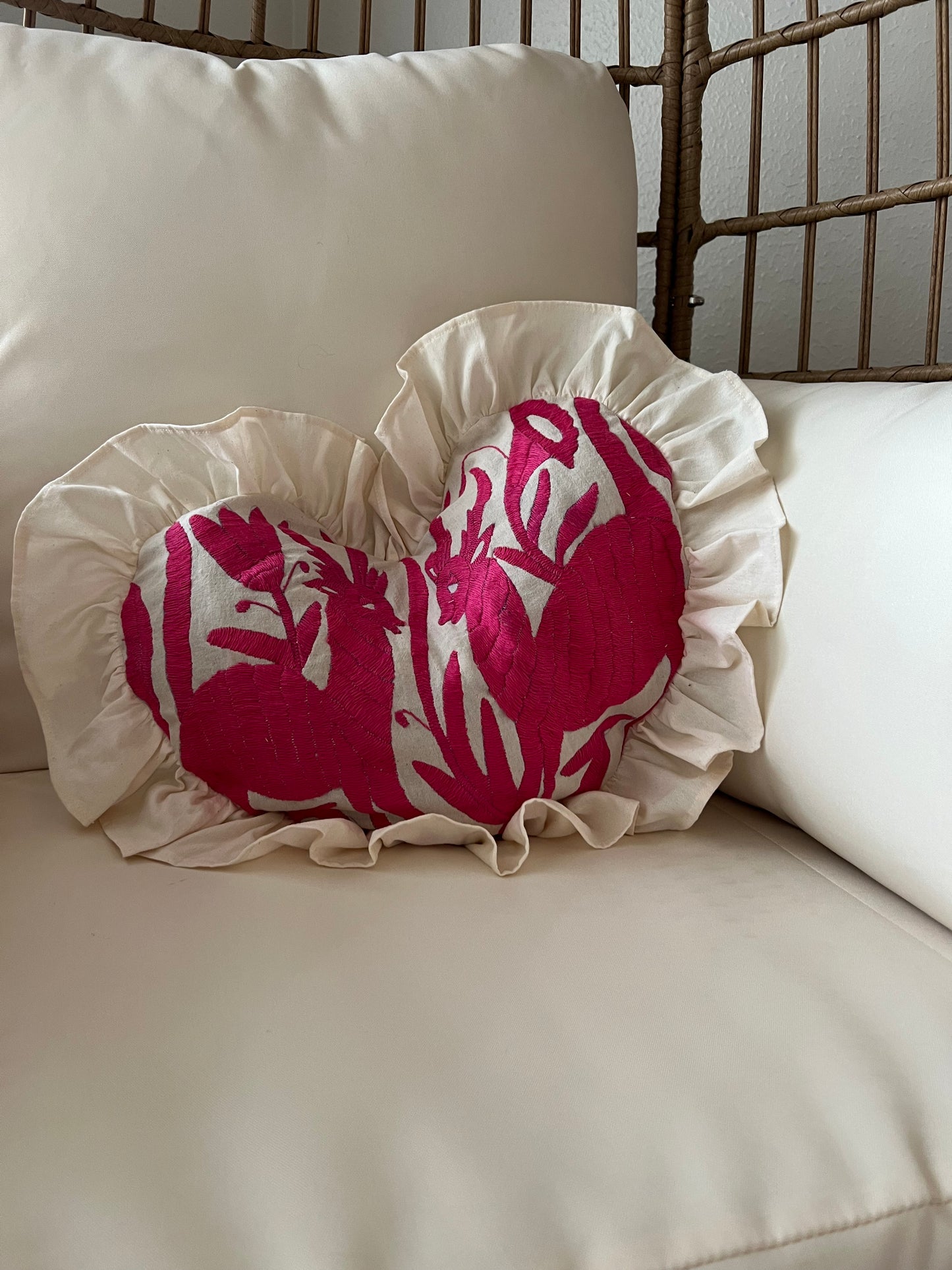 Heart pillow
