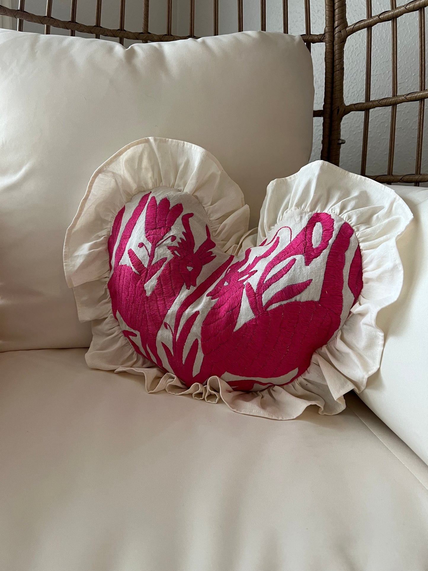 Heart pillow