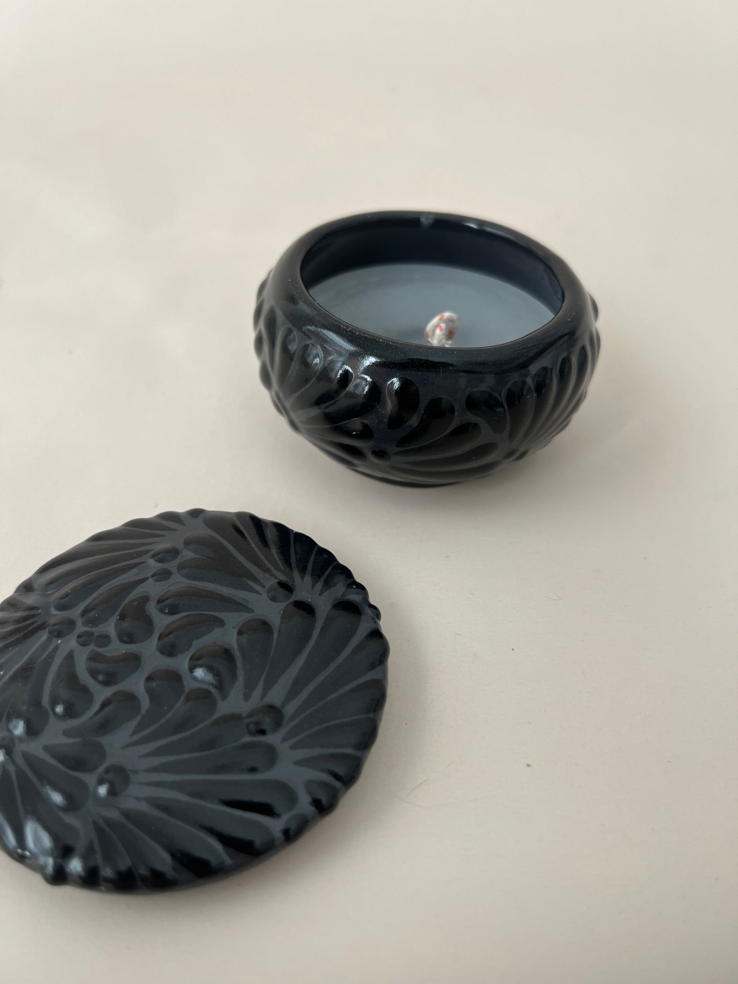 Talavera Candle