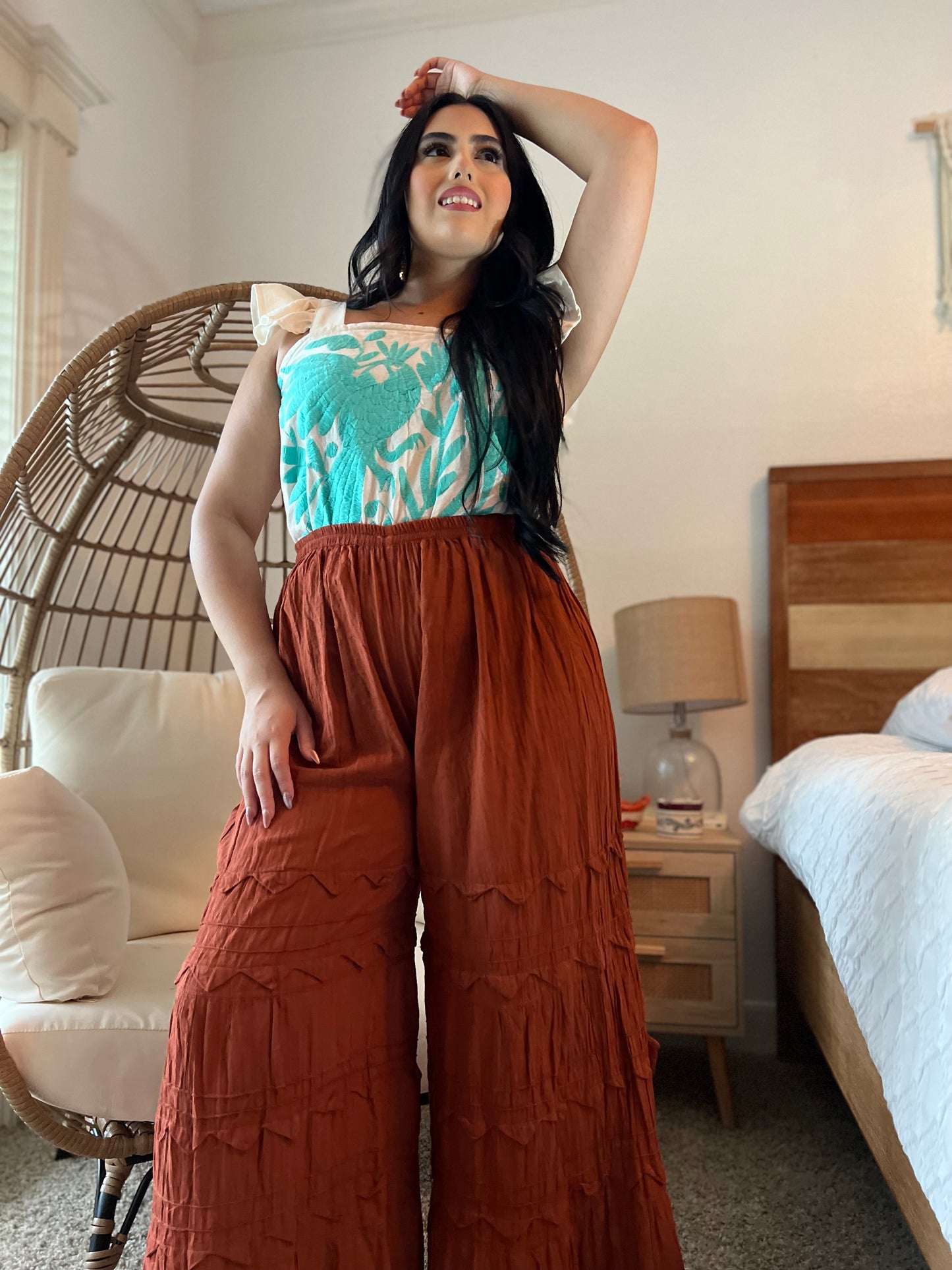 Boho chic pants