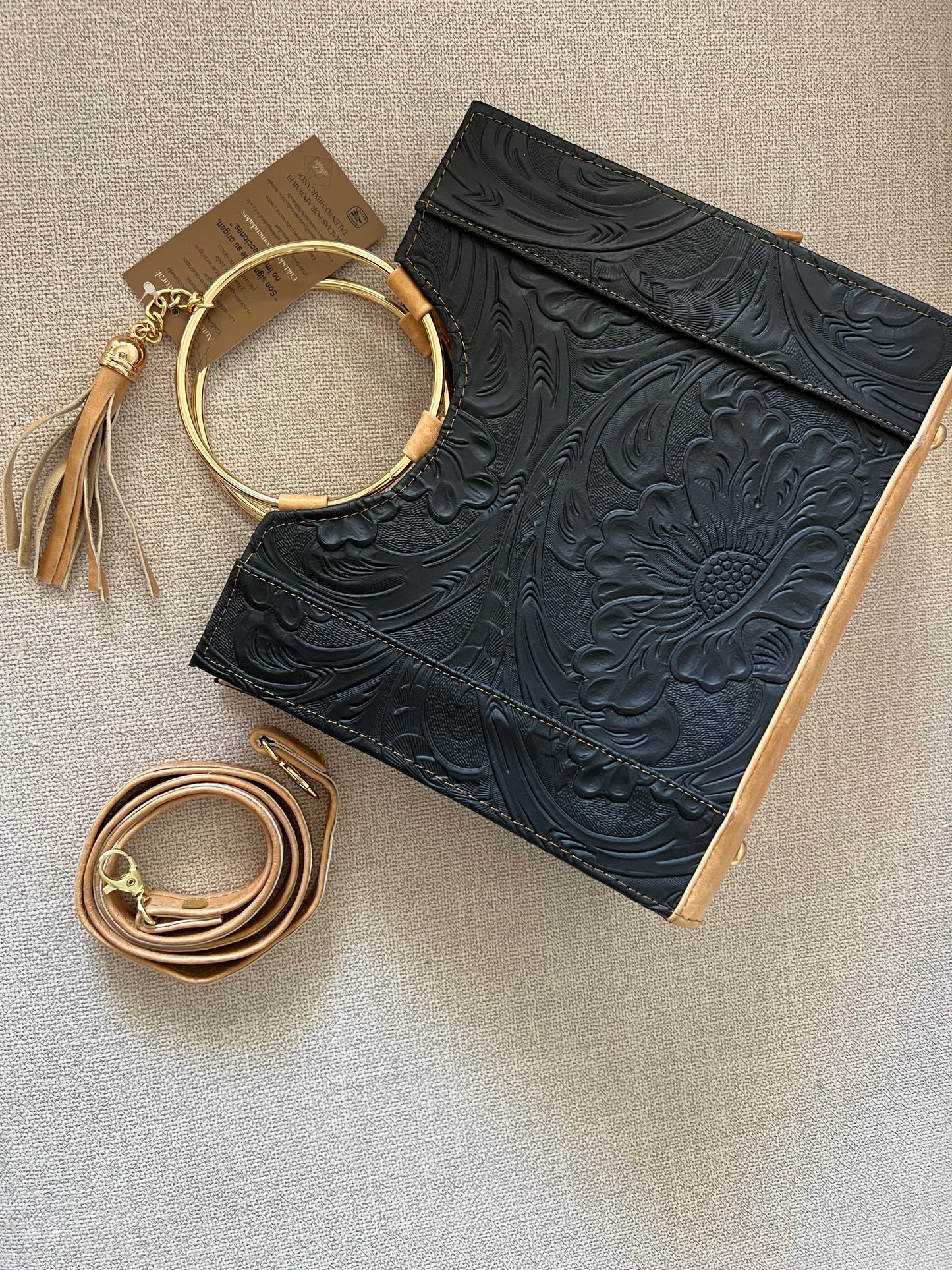 Piel cincelada bag