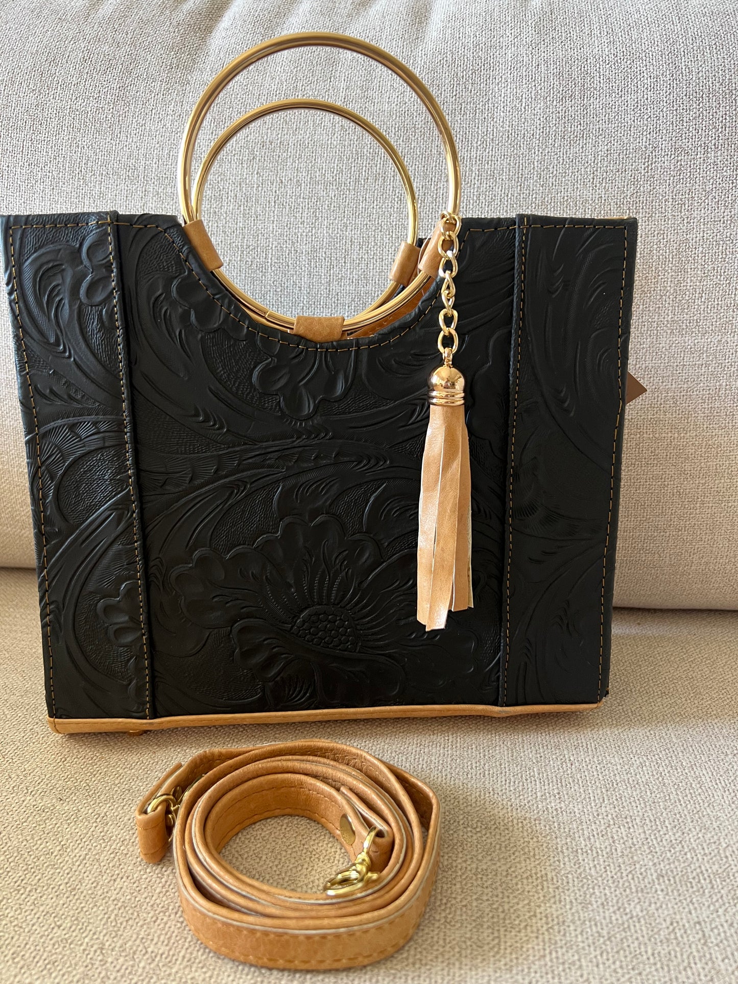Piel cincelada bag