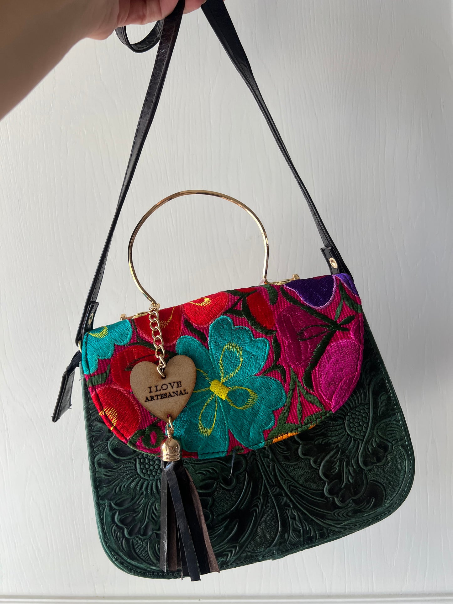 Flores-cincelado bag