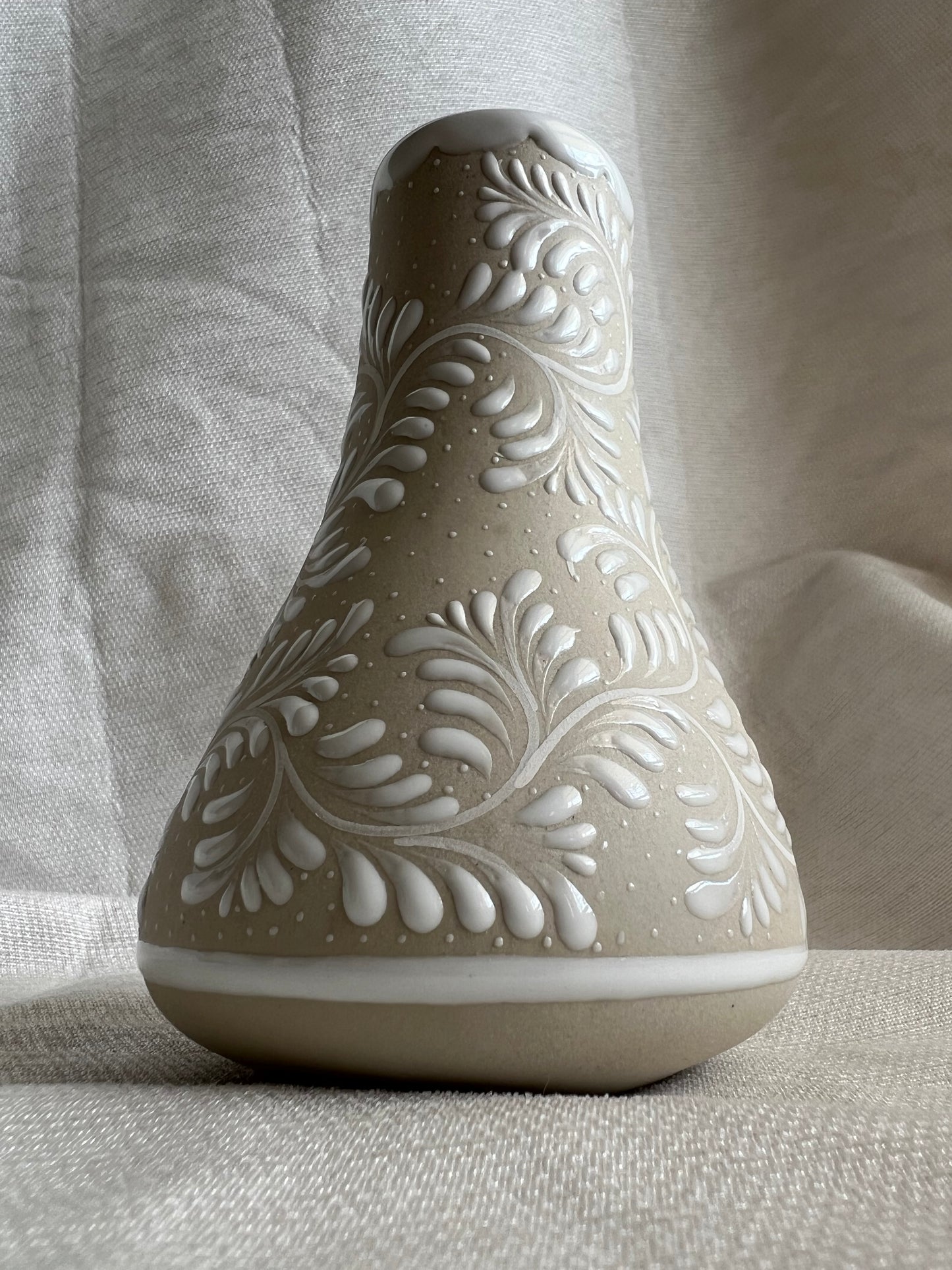 Clay chimenea