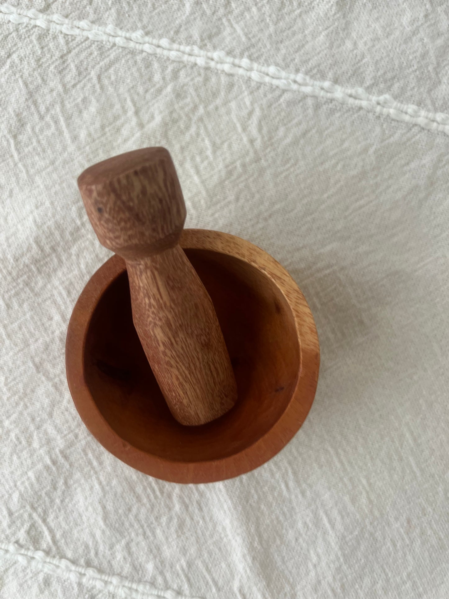 Small Wood Mortar