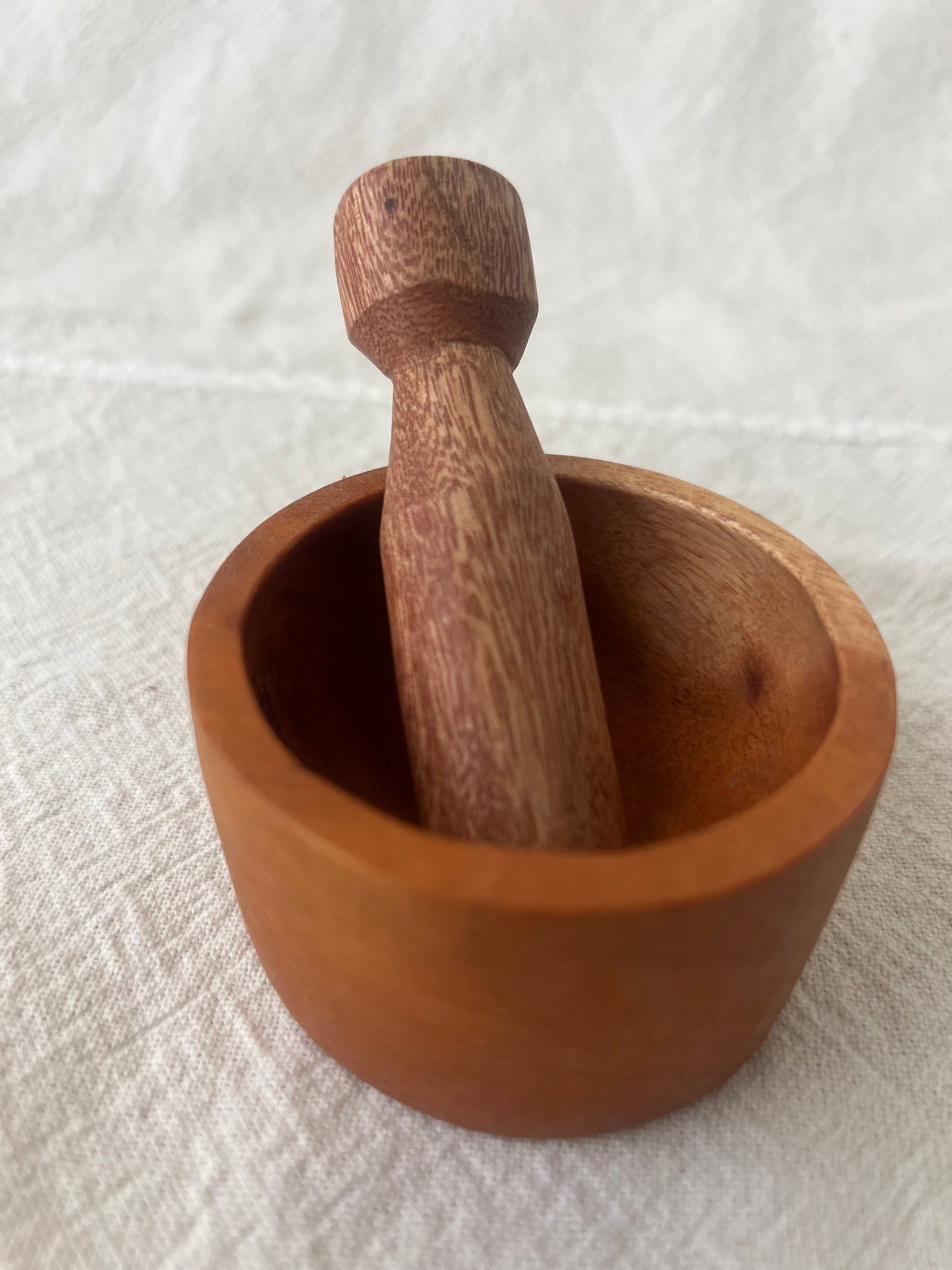 Small Wood Mortar