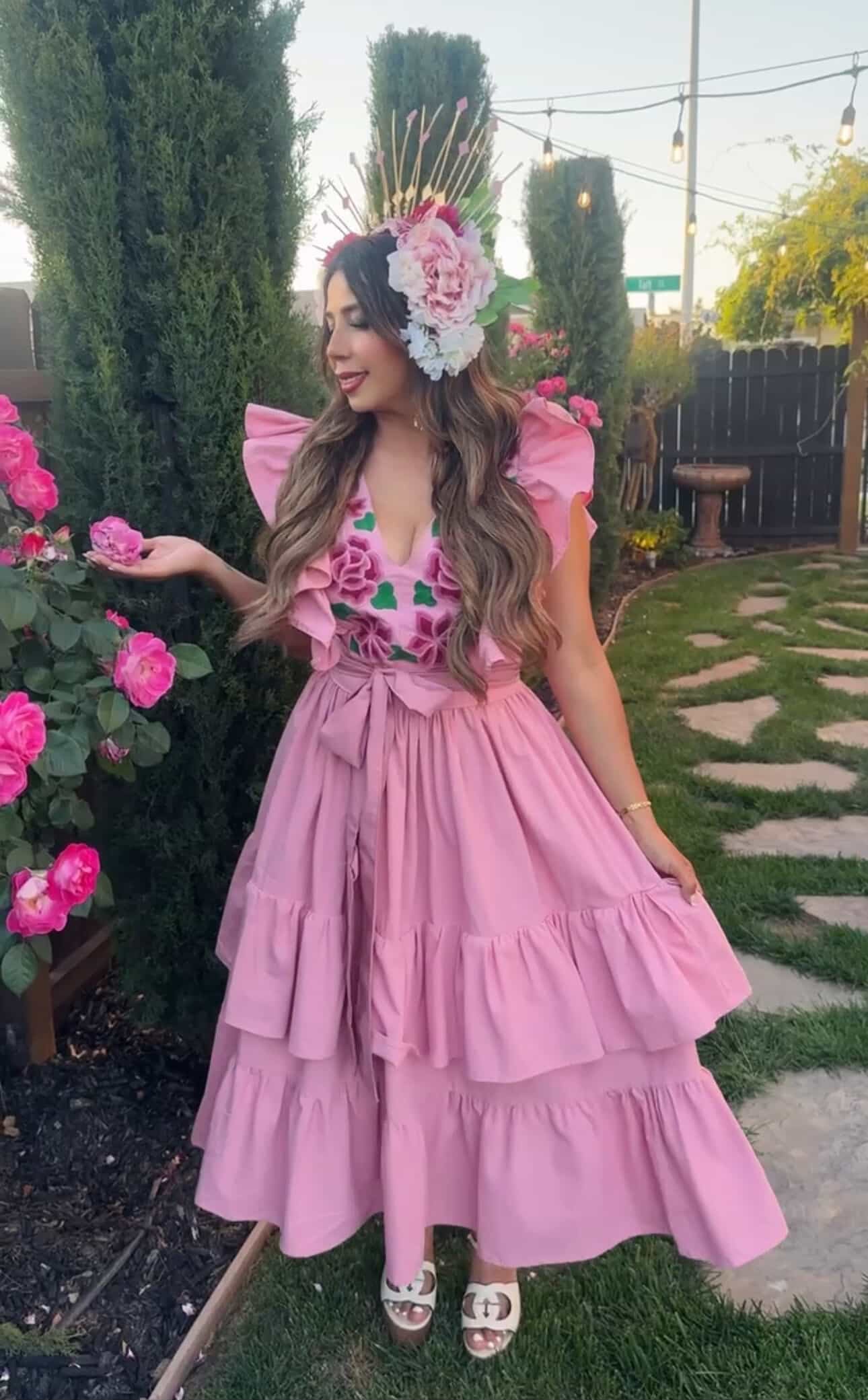 Elvira Dress pink