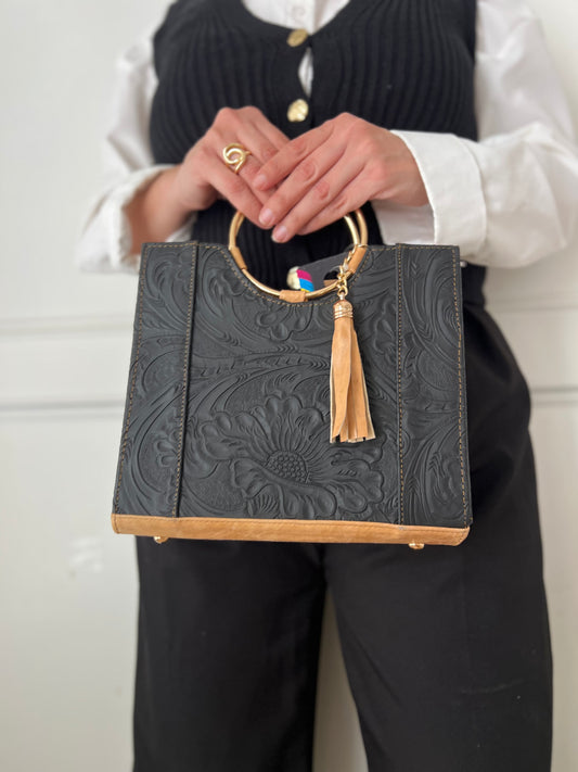 Piel cincelada bag