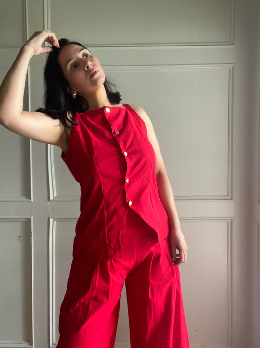 Elena vest  and pantalón