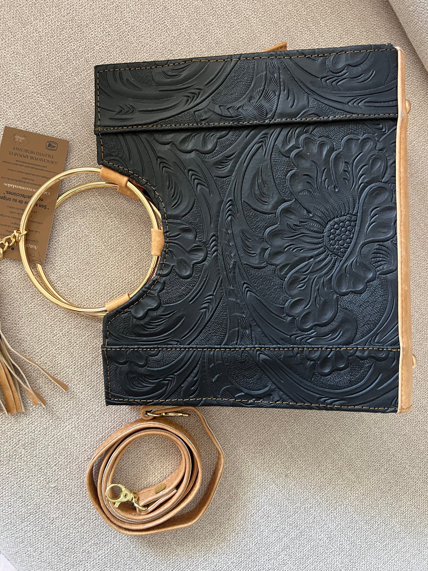 Piel cincelada bag