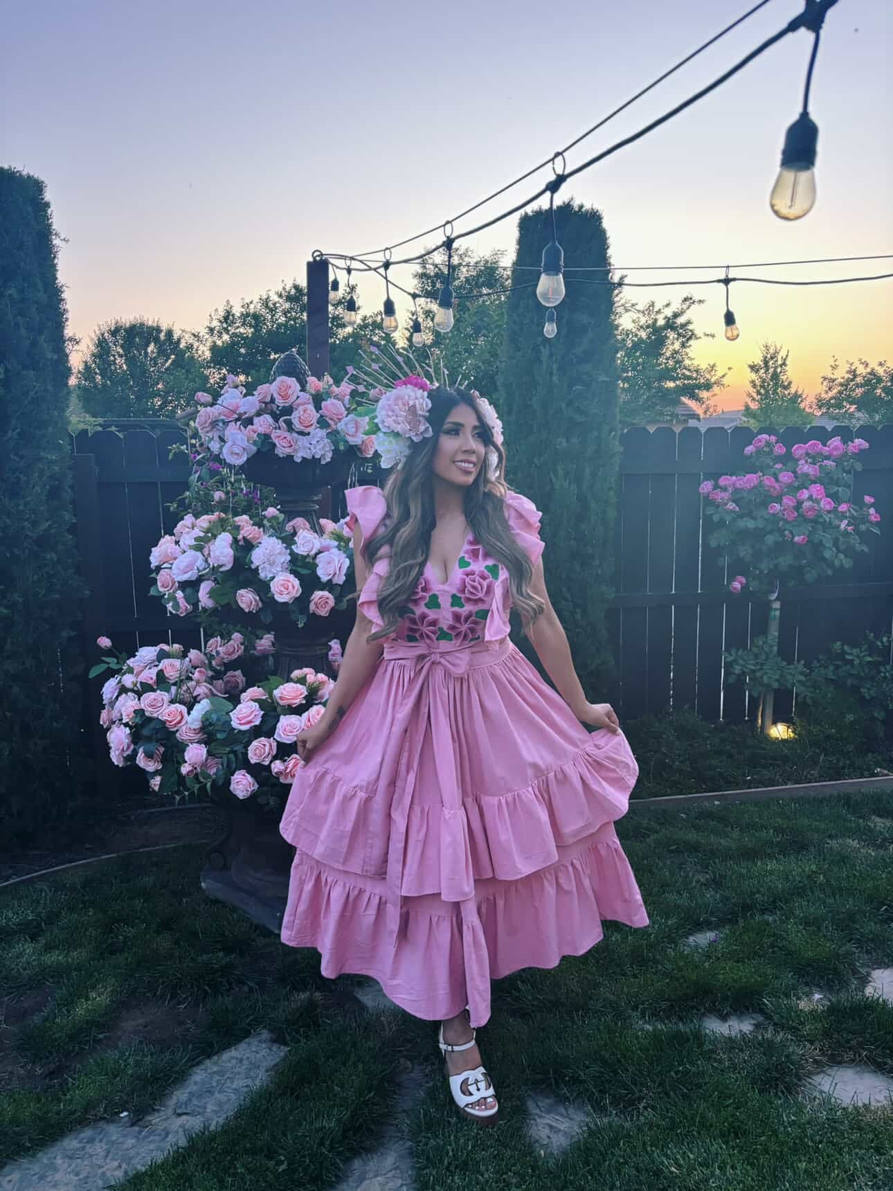 Elvira Dress pink