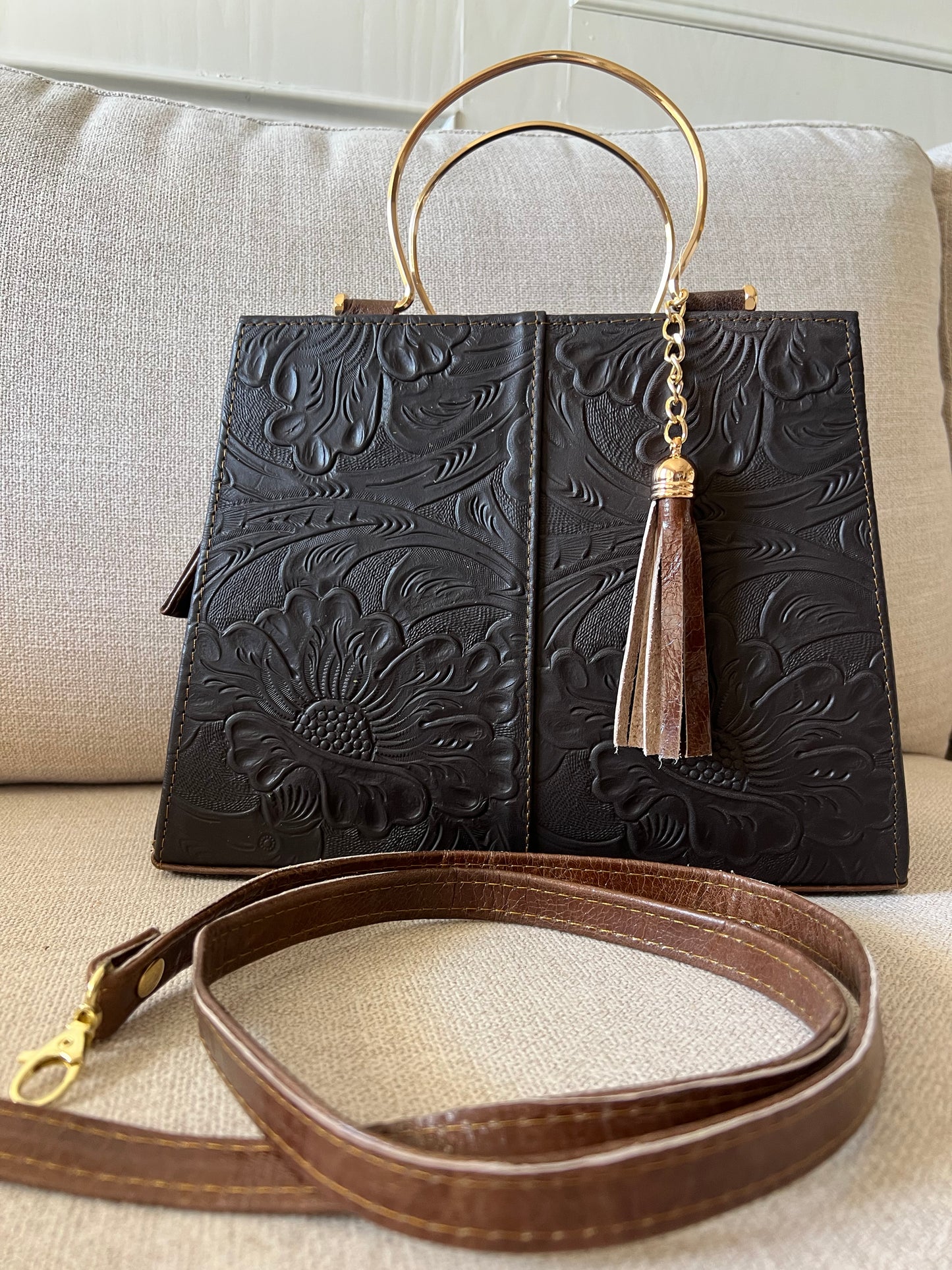 Piel cincelada bag
