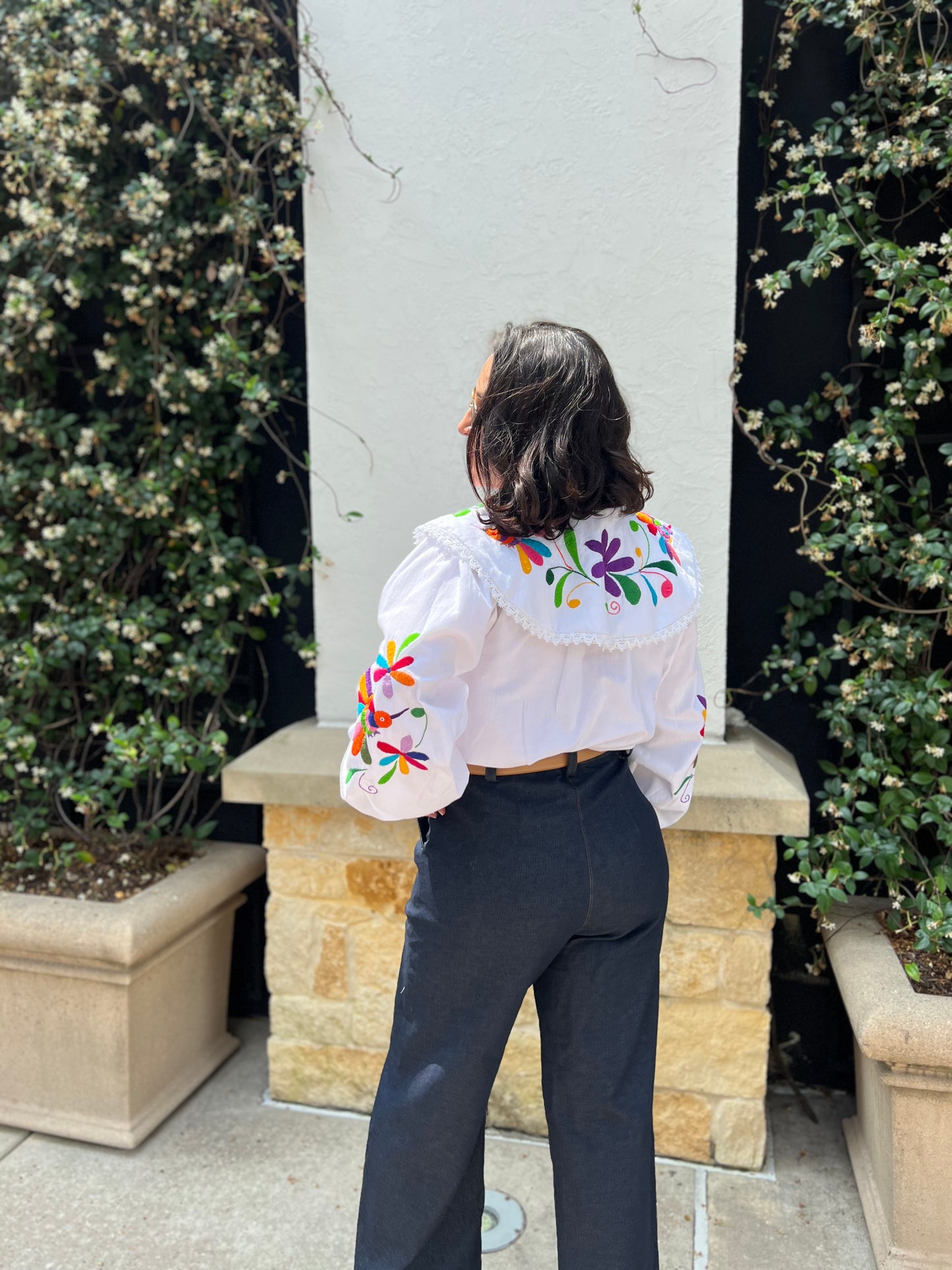 PRE ORDER Camisa olanes multicolor otomi