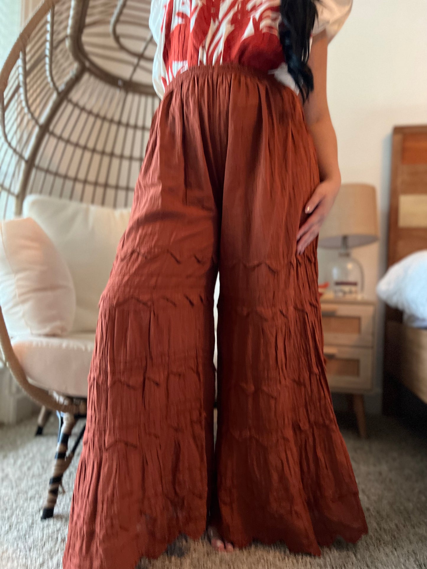 Boho chic pants