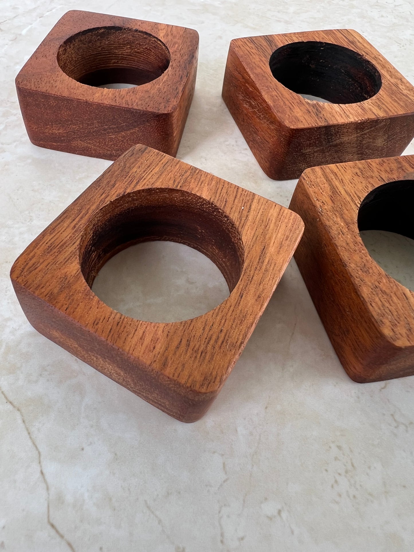 Wooden napkin ring