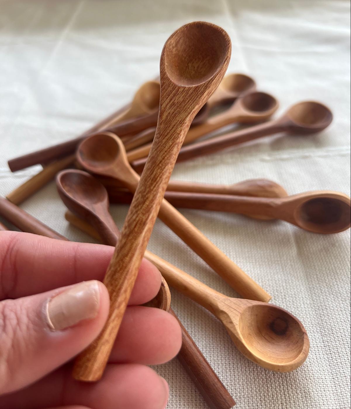 Mexican Guamuchil Wood Spoon