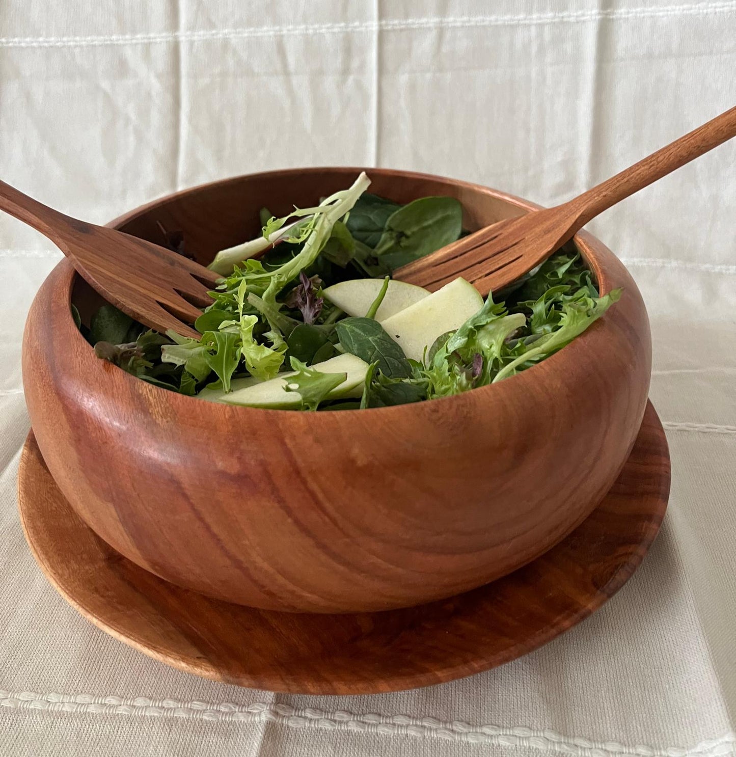 Guamuchil Wood Salad Bowl