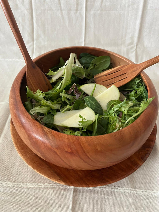 Guamuchil Wood Salad Bowl