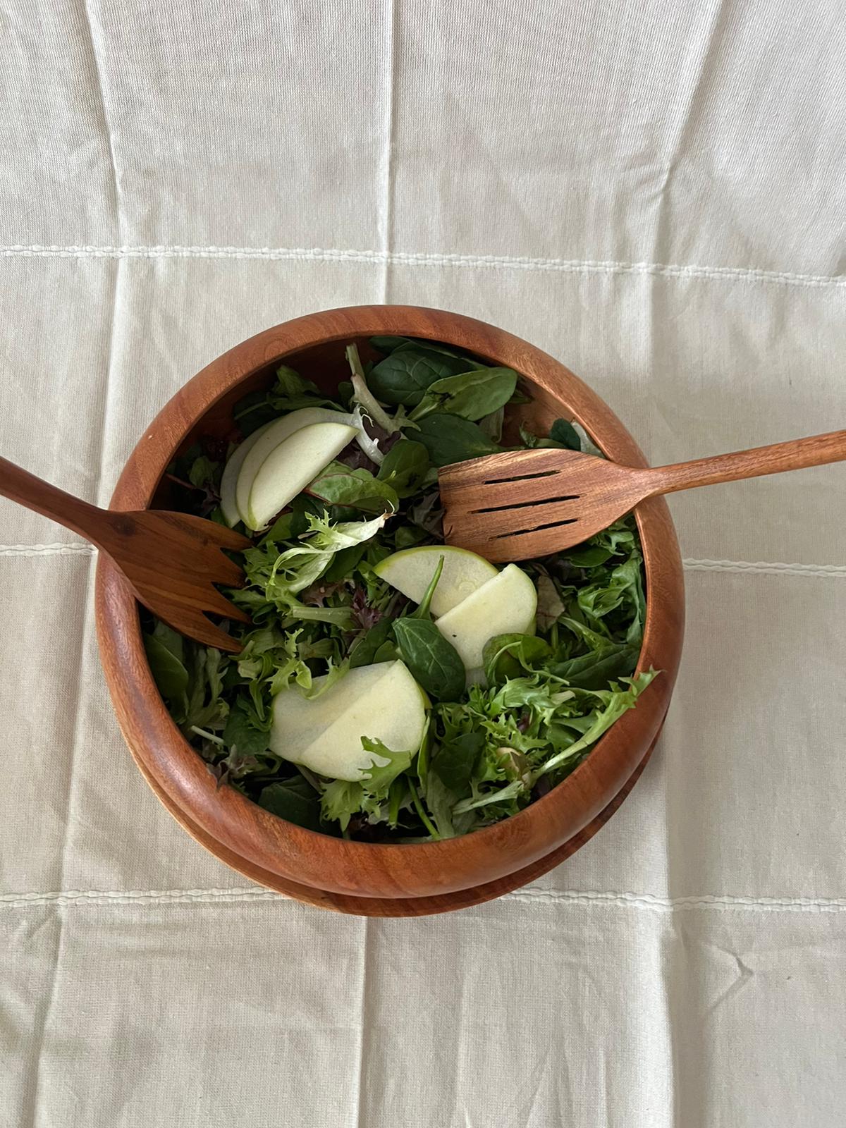 Guamuchil Wood Salad Bowl