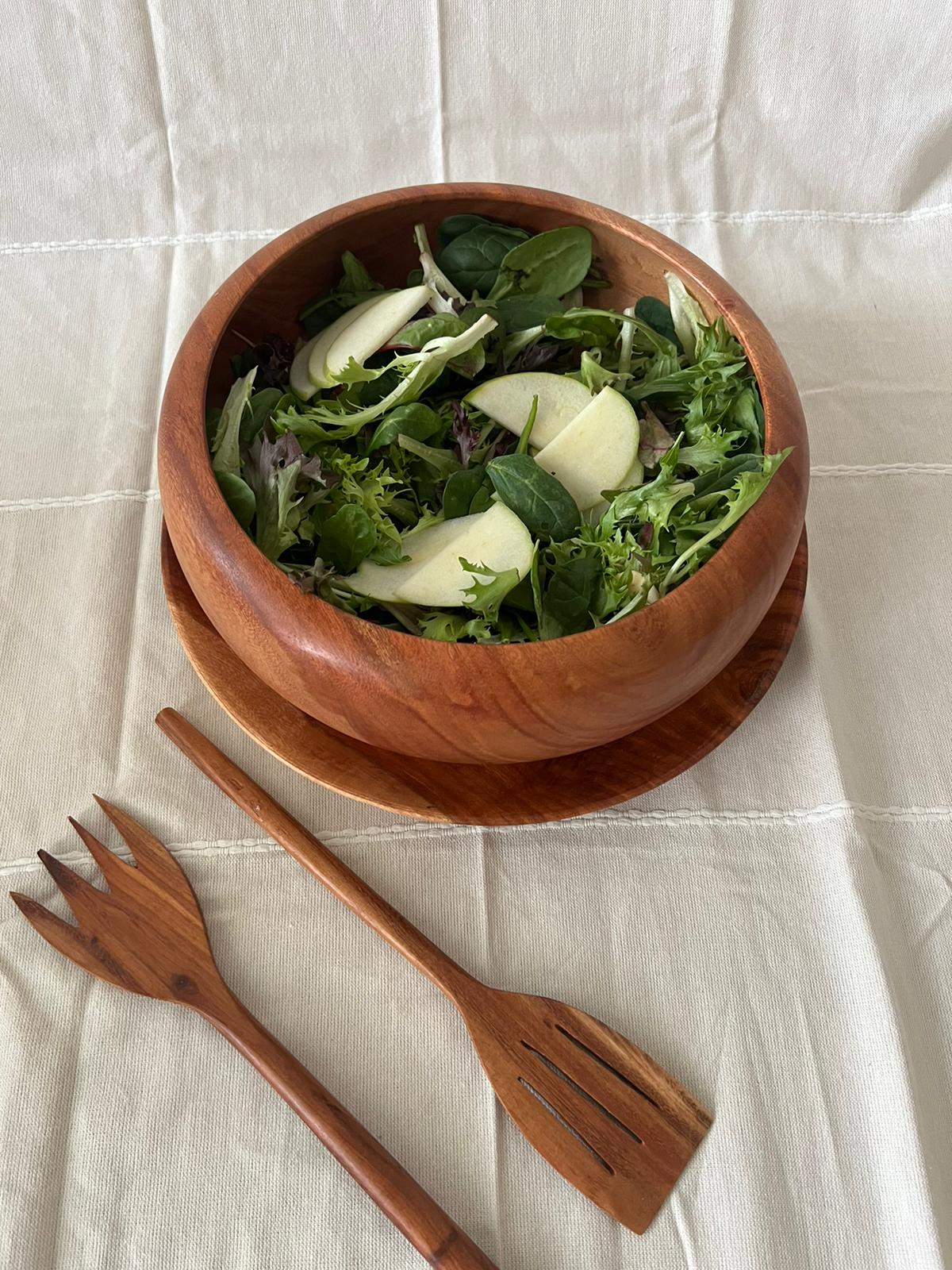 Guamuchil Wood Salad Bowl